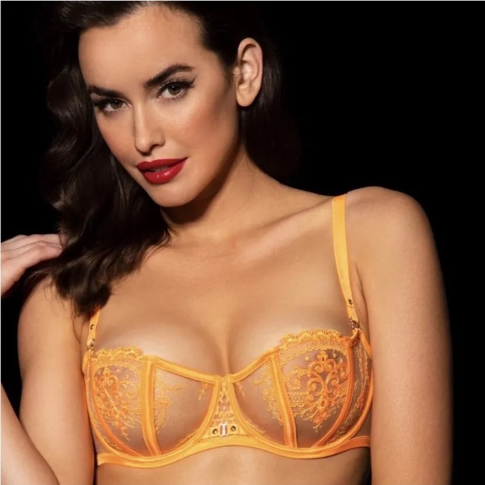 Honey Birdette Gabriel Mango Bra 32B